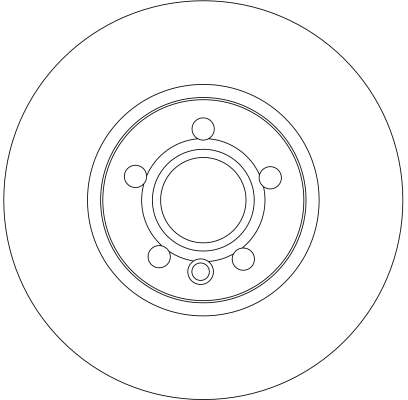 Bremsscheibe TRW SINGLE DF4310S