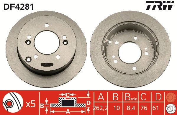 Brake Disc DF4281