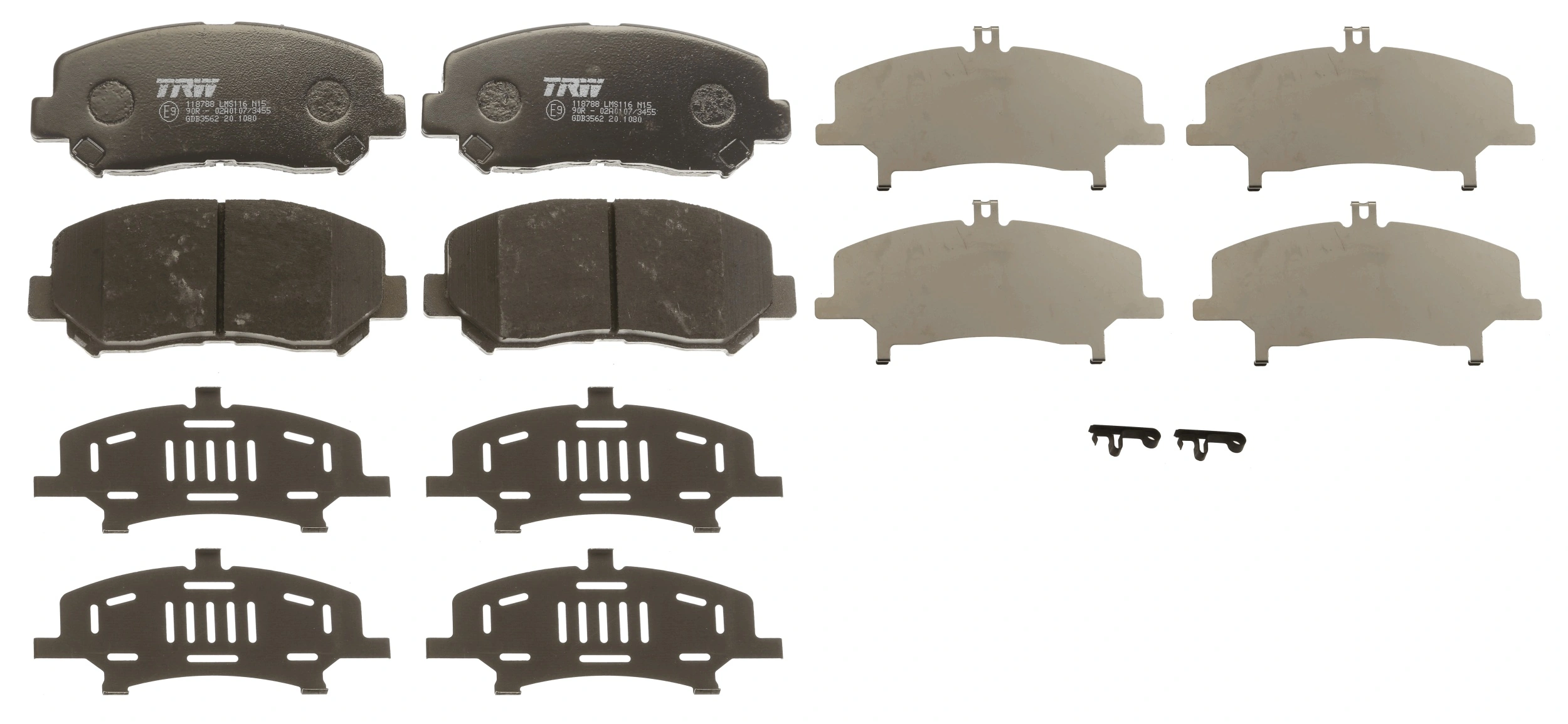 Brake Pad Set, disc brake GDB3562
