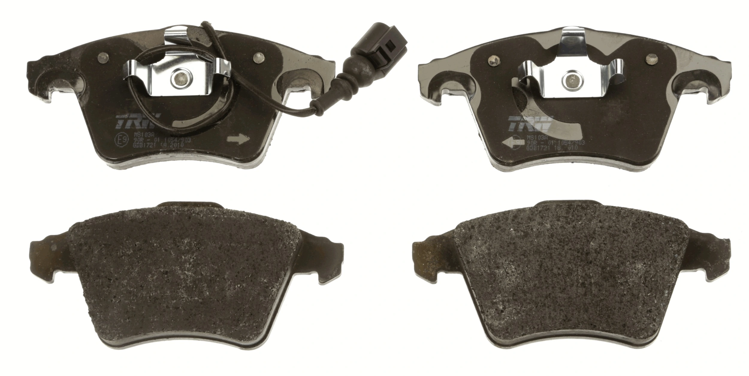 Brake Pad Set, disc brake COTEC GDB1721