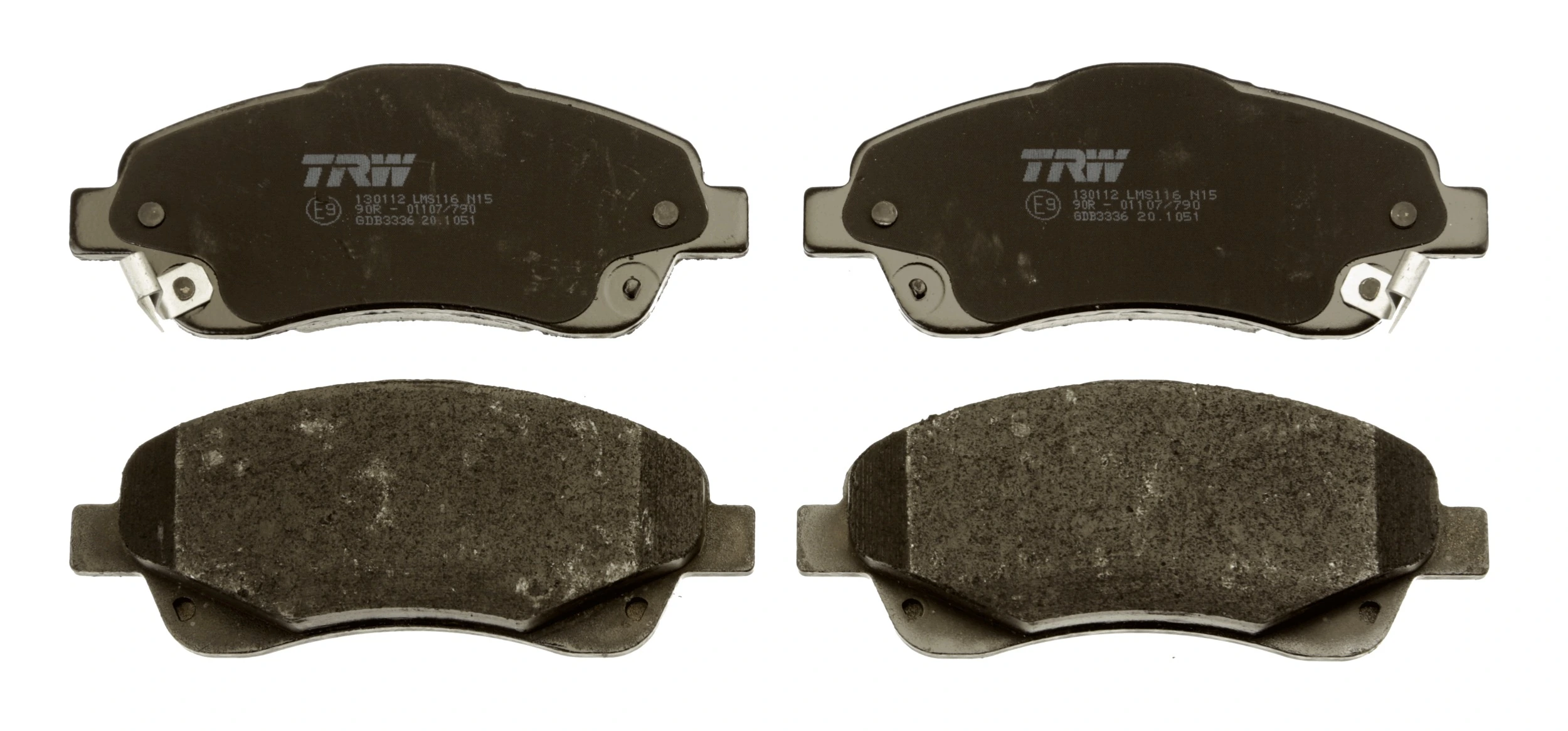 Brake Pad Set, disc brake COTEC GDB3336