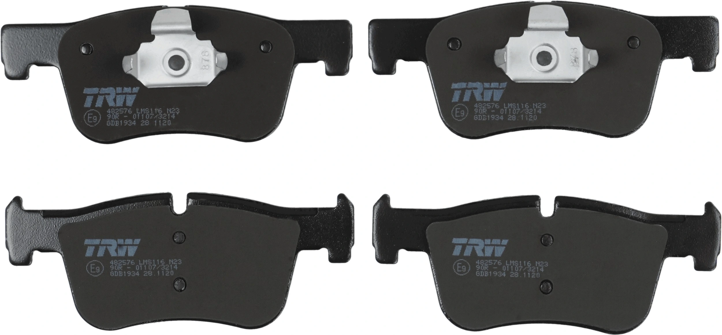 Brake Pad Set, disc brake COTEC GDB1934