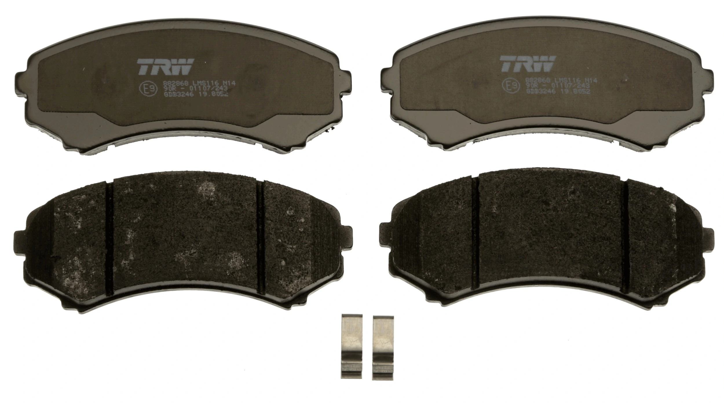 Brake Pad Set, disc brake COTEC GDB3246