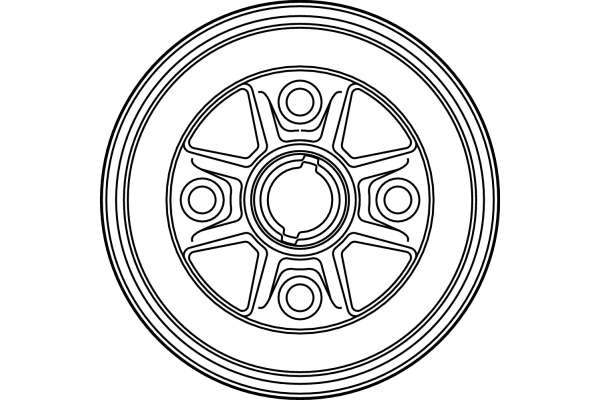 TRW DB4255 Brake Drum