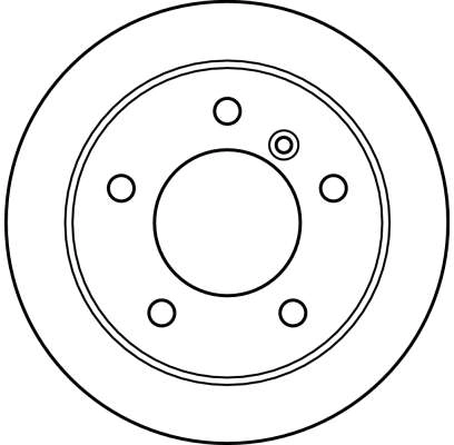 Brake Disc TRW SINGLE DF4087S