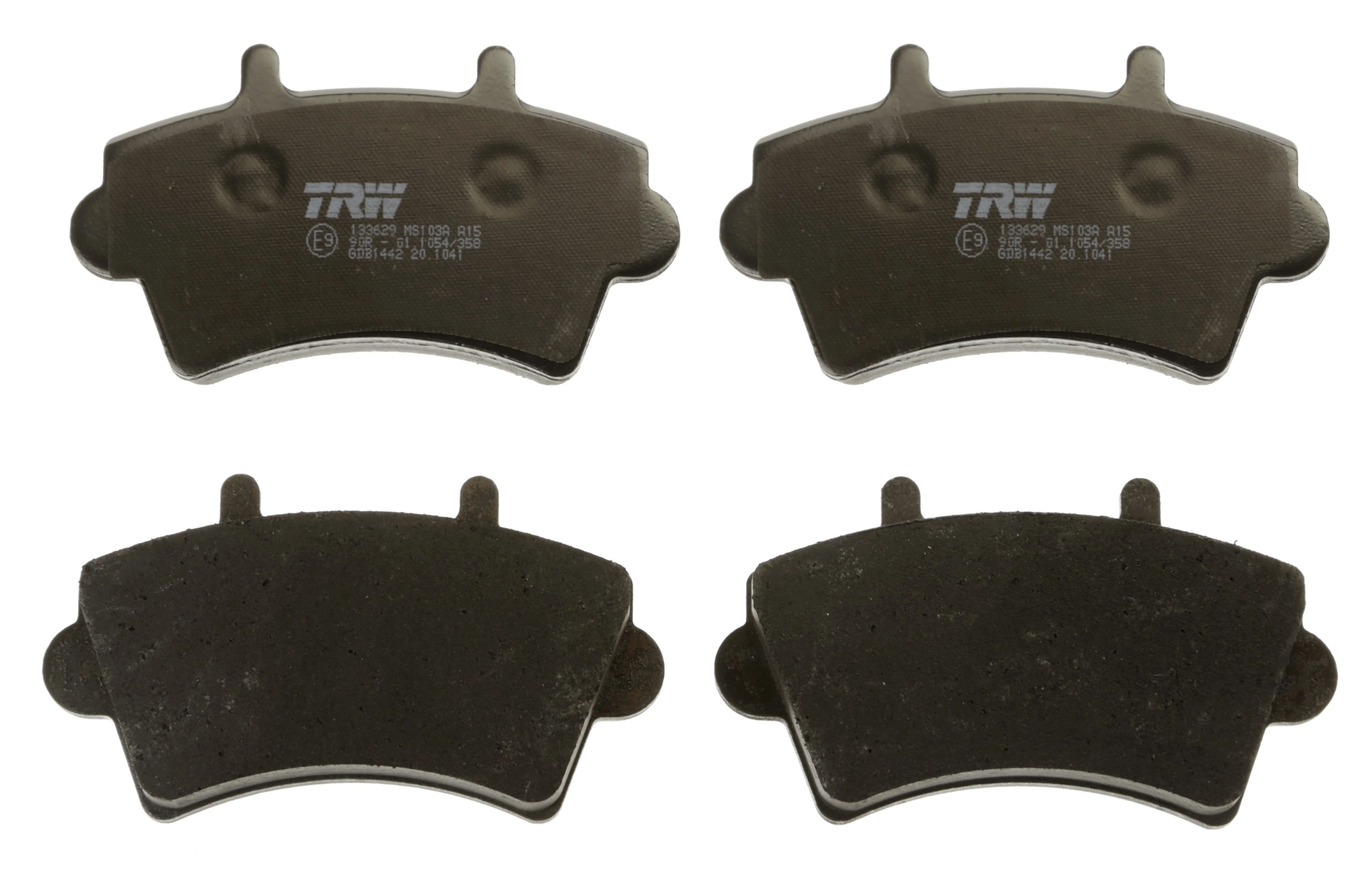 Brake Pad Set, disc brake COTEC GDB1442