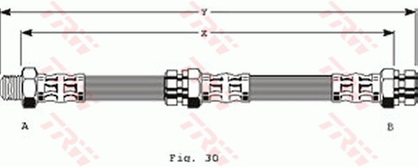 TRW PHB141 Brake Hose