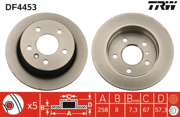 Brake Disc DF4453