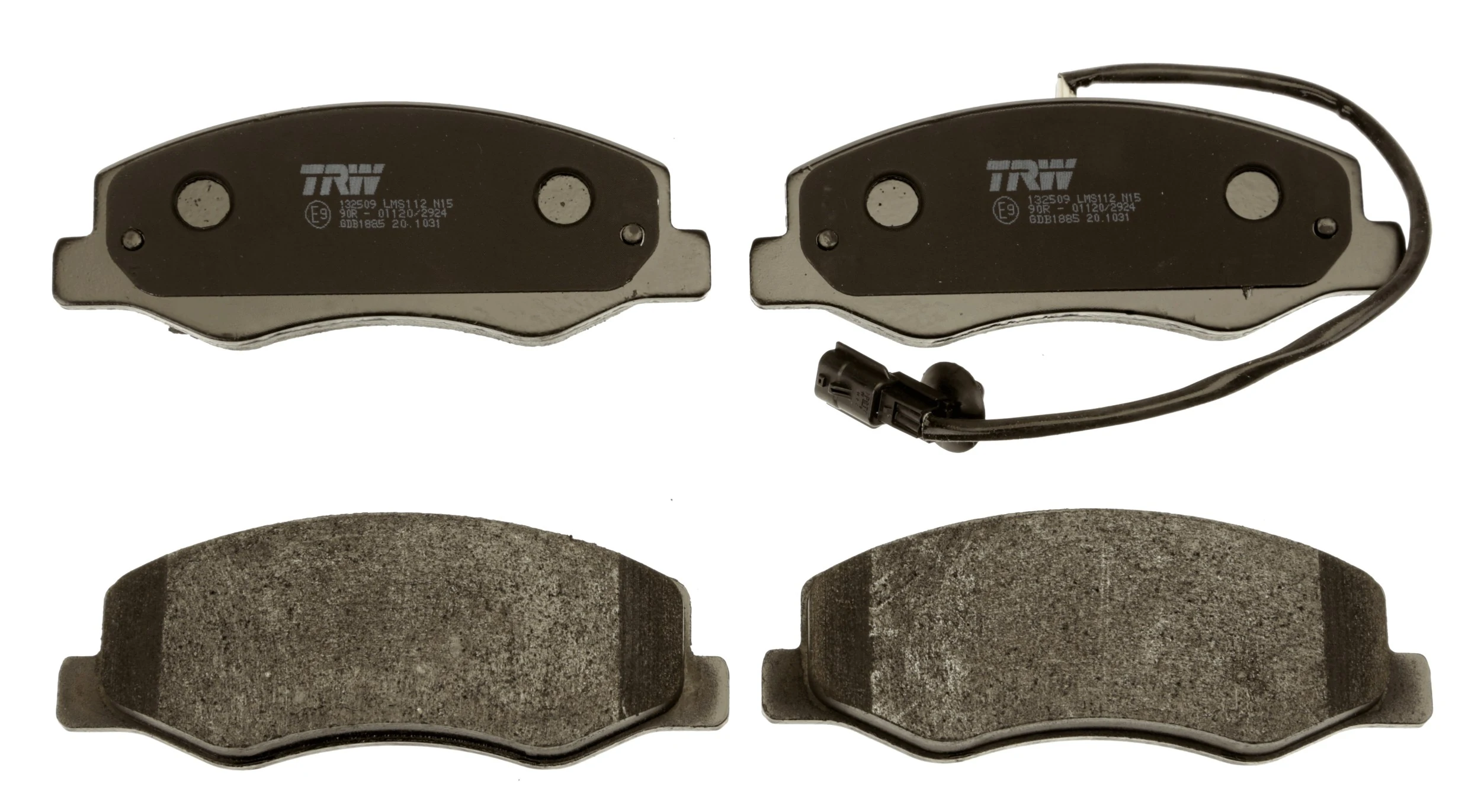 Brake Pad Set, disc brake COTEC GDB1885