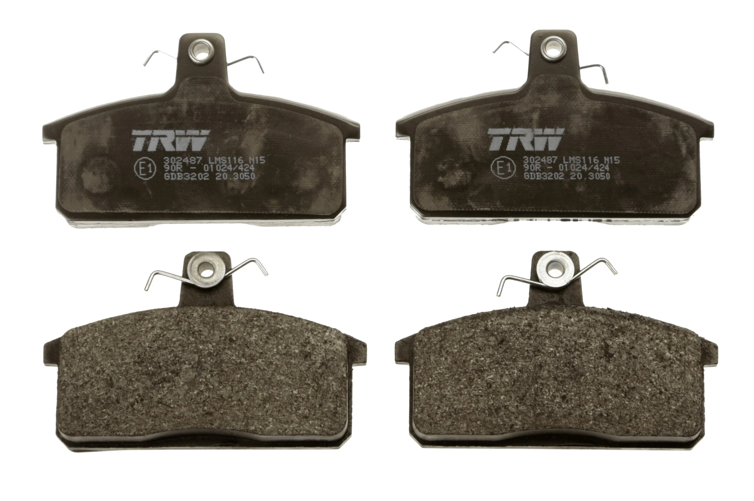 Brake Pad Set, disc brake COTEC GDB3202