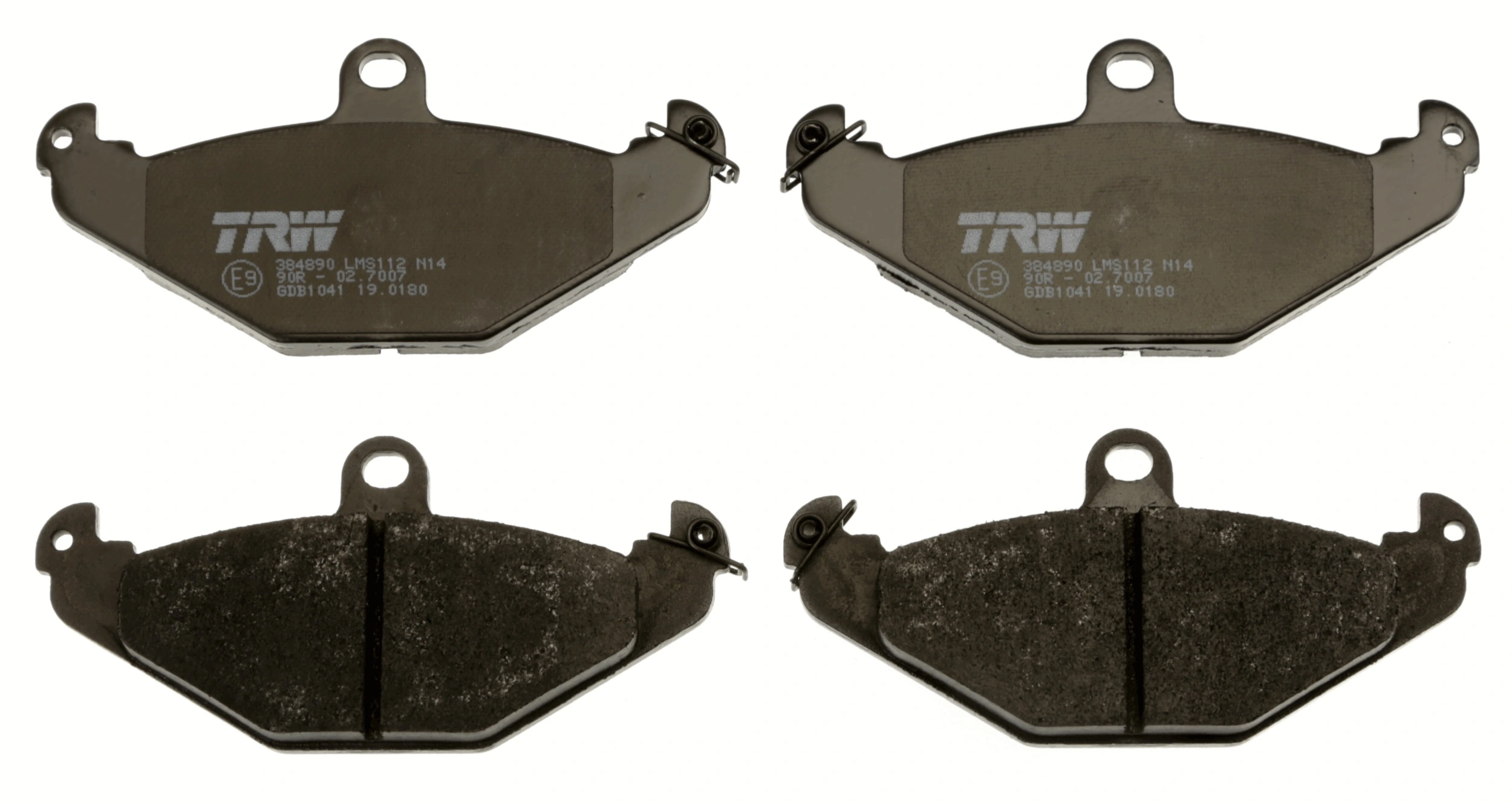 Brake Pad Set, disc brake COTEC GDB1041