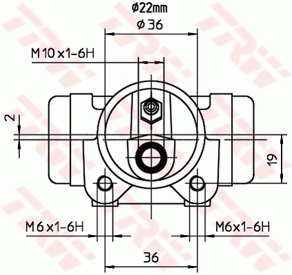 Wheel Brake Cylinder BWH107