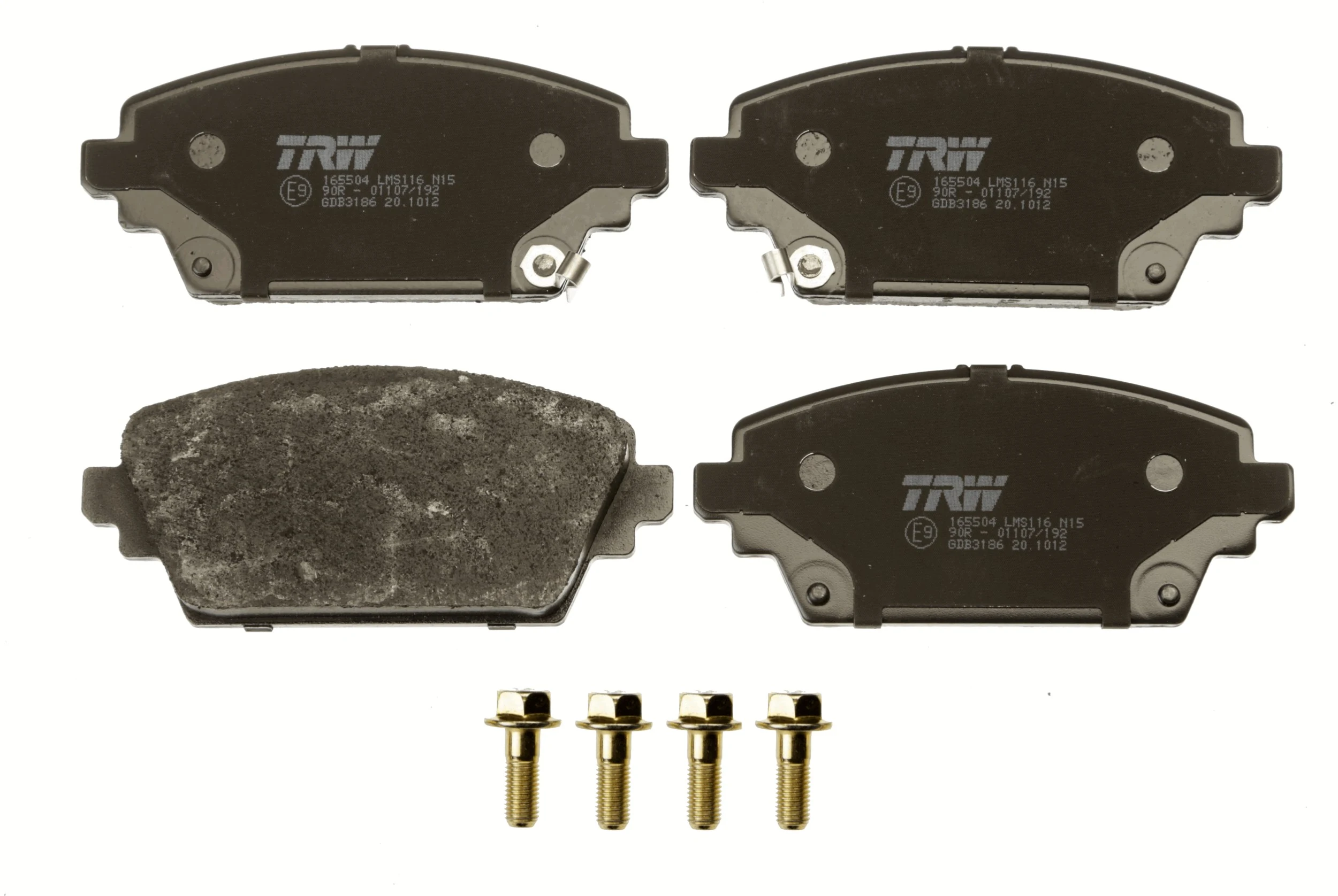 Brake Pad Set, disc brake COTEC GDB3186