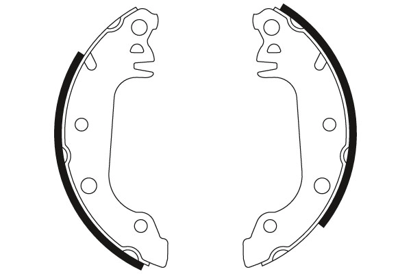 TRW GS6139 Brake Shoe Set