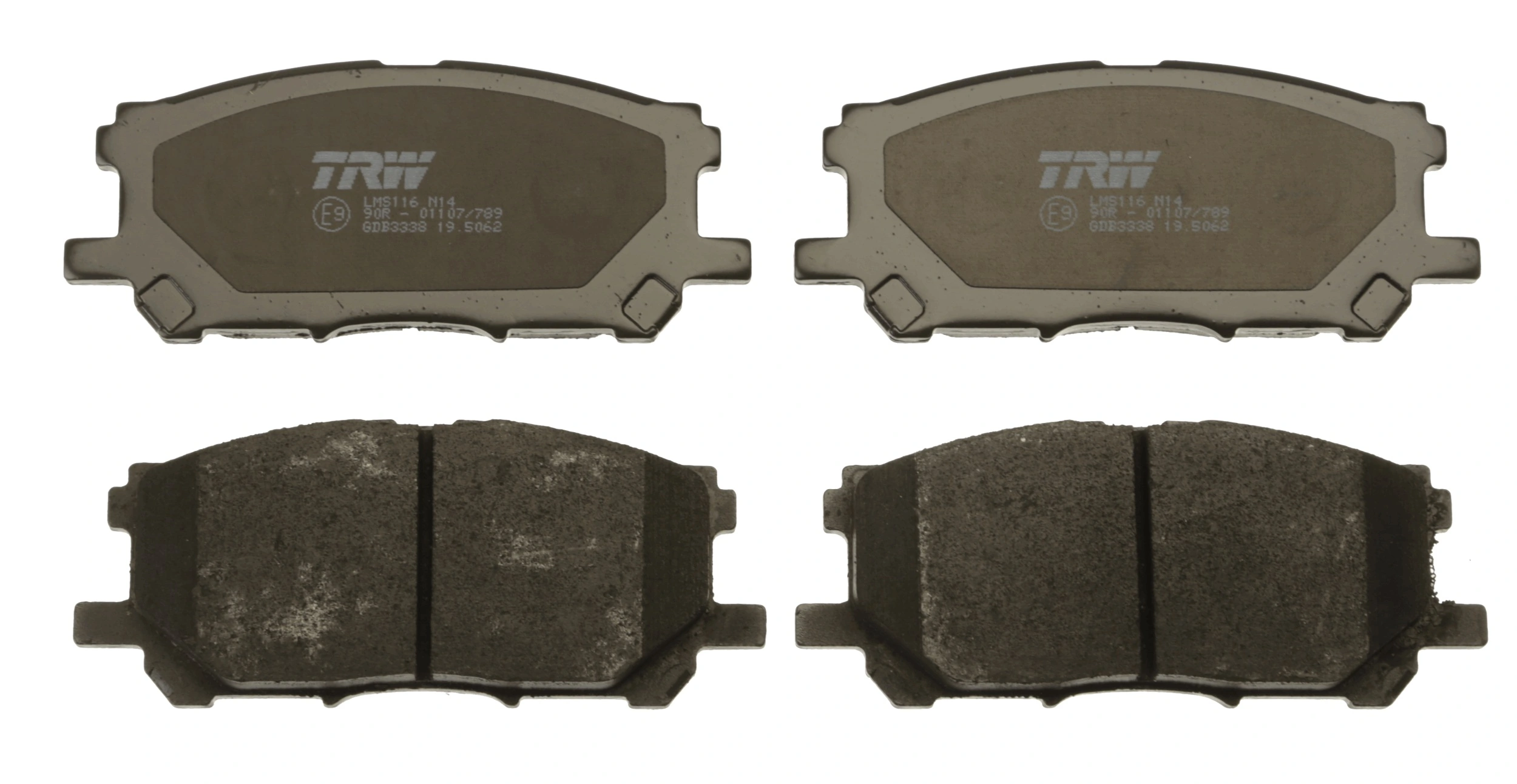 Brake Pad Set, disc brake COTEC GDB3338