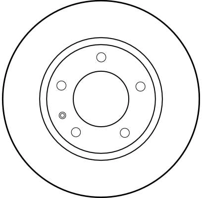 TRW DF1565 Brake Disc