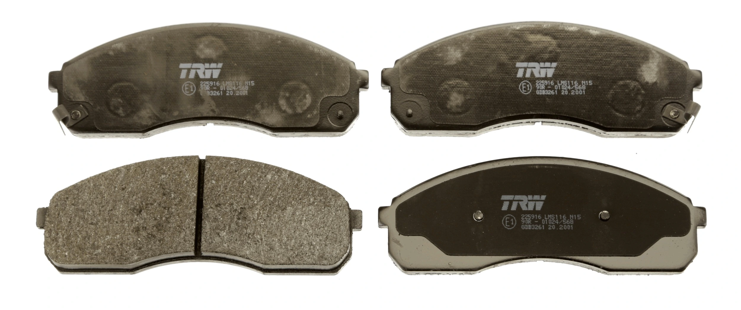 Brake Pad Set, disc brake GDB3261