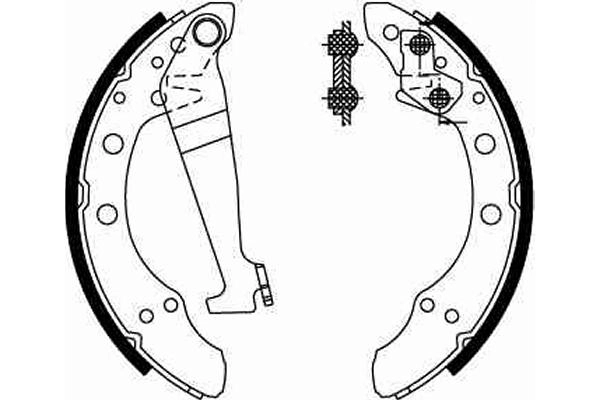 Brake Shoe Set GS8092
