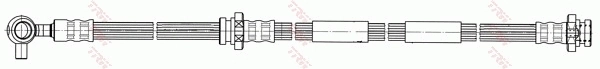TRW PHD658 Brake Hose