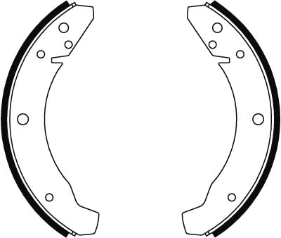 Brake Shoe Set GS8025