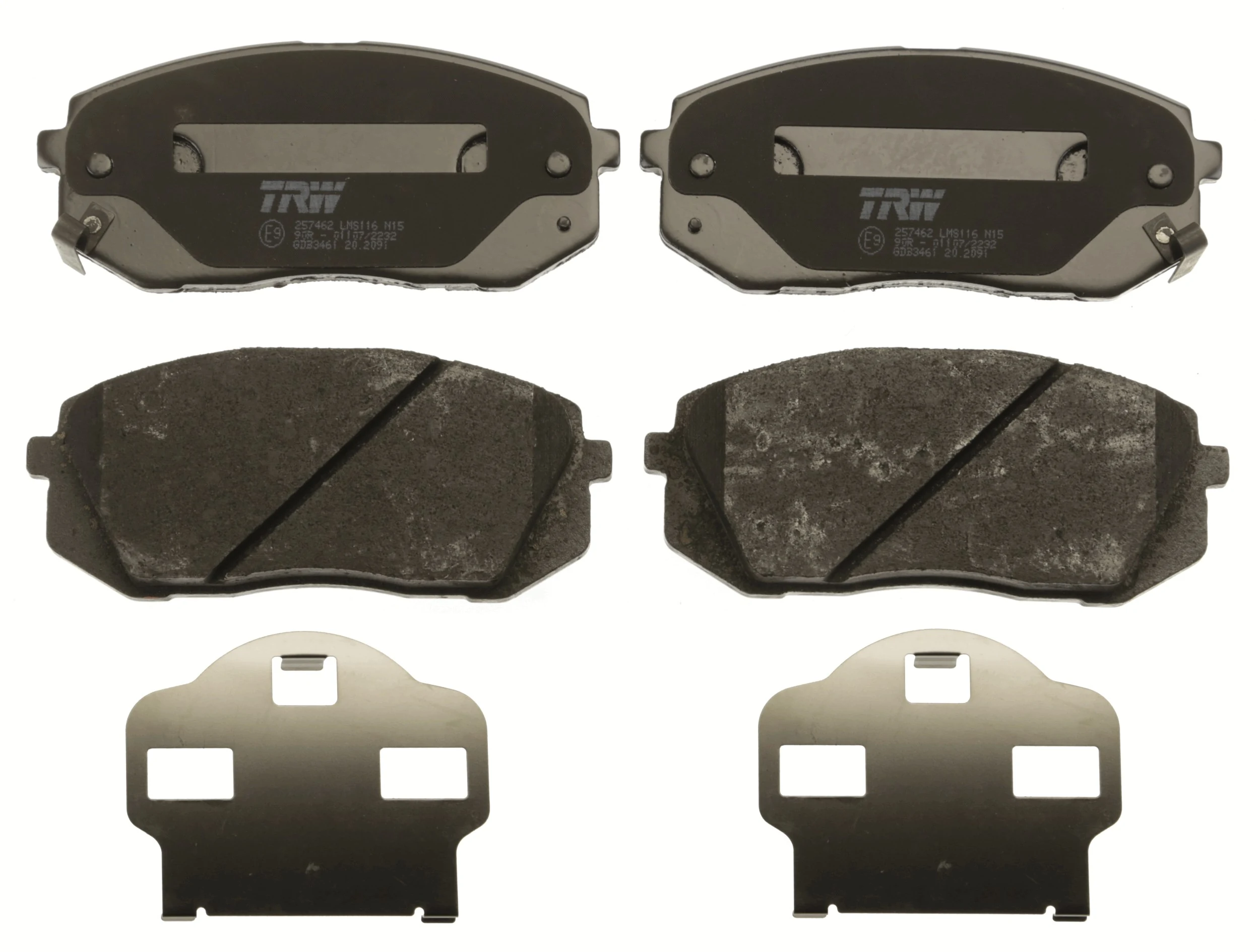 Brake Pad Set, disc brake COTEC GDB3461