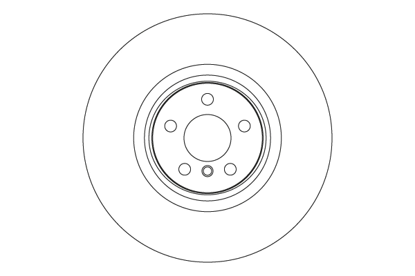 Brake Disc TRW SINGLE DF6978S