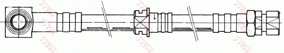 TRW PHA100 Brake Hose