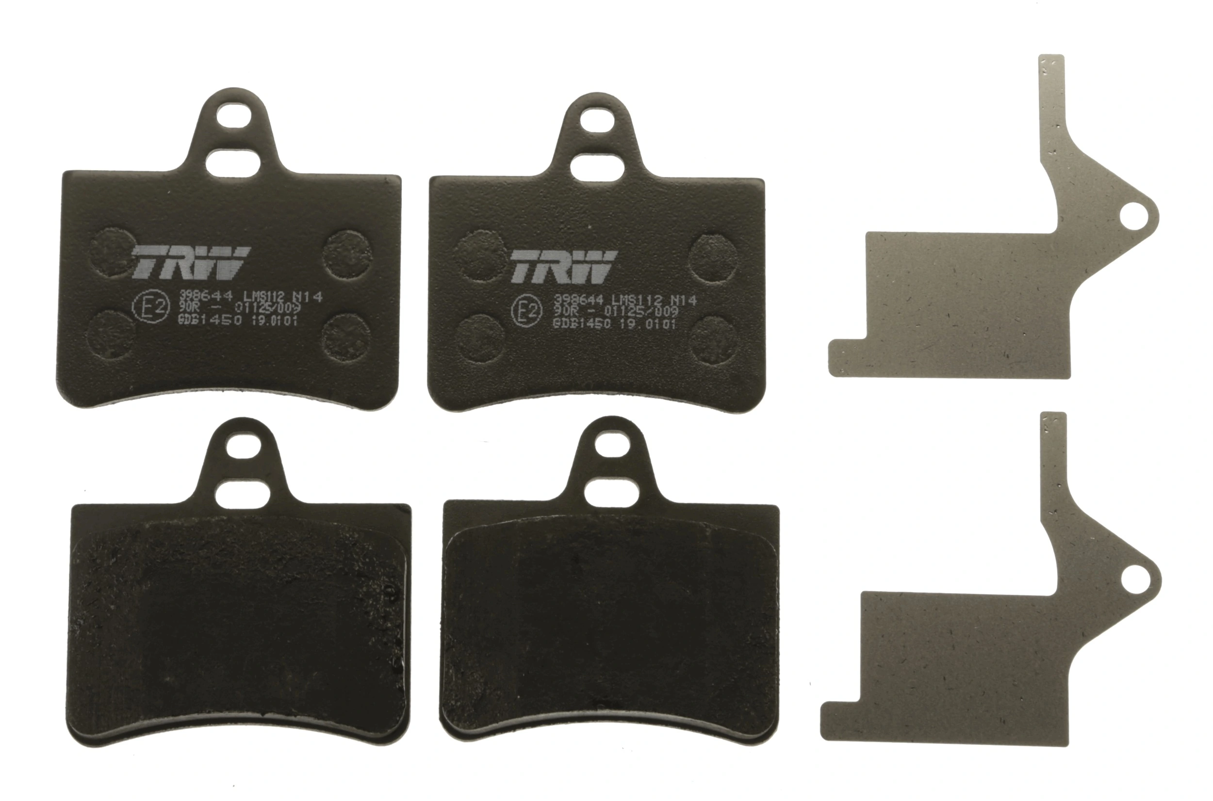 Brake Pad Set, disc brake COTEC GDB1450
