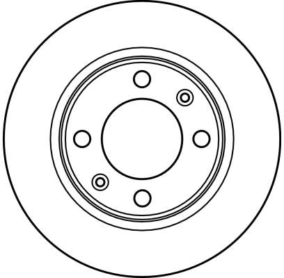 TRW DF2580 Brake Disc