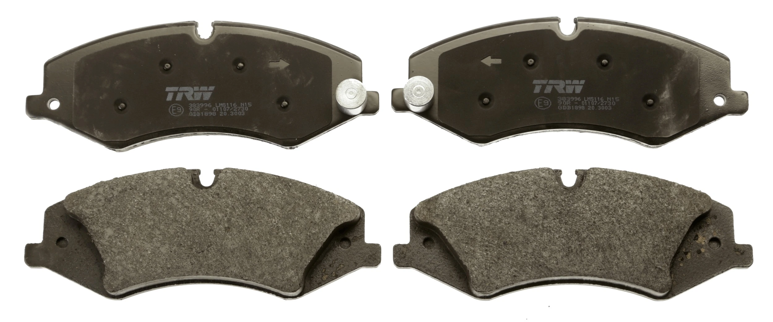 Brake Pad Set, disc brake COTEC GDB1898