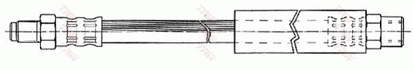 TRW PHB275 Brake Hose