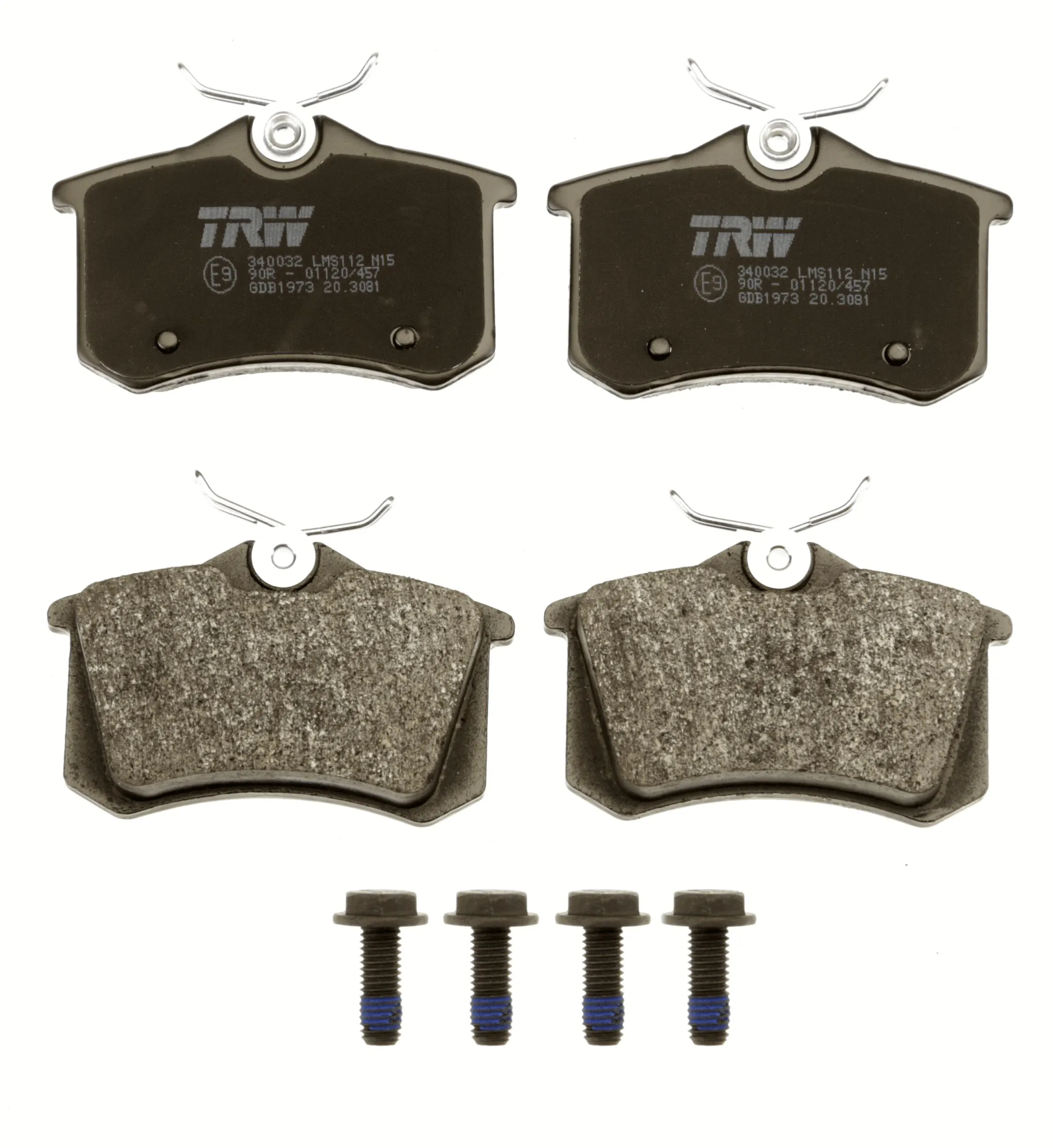 Brake Pad Set, disc brake COTEC GDB1973