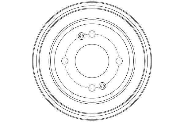 TRW DB4430 Brake Drum