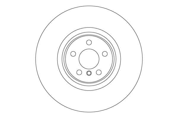 Brake Disc TRW SINGLE DF6979S