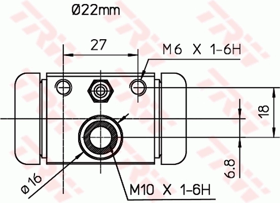 Wheel Brake Cylinder BWH394