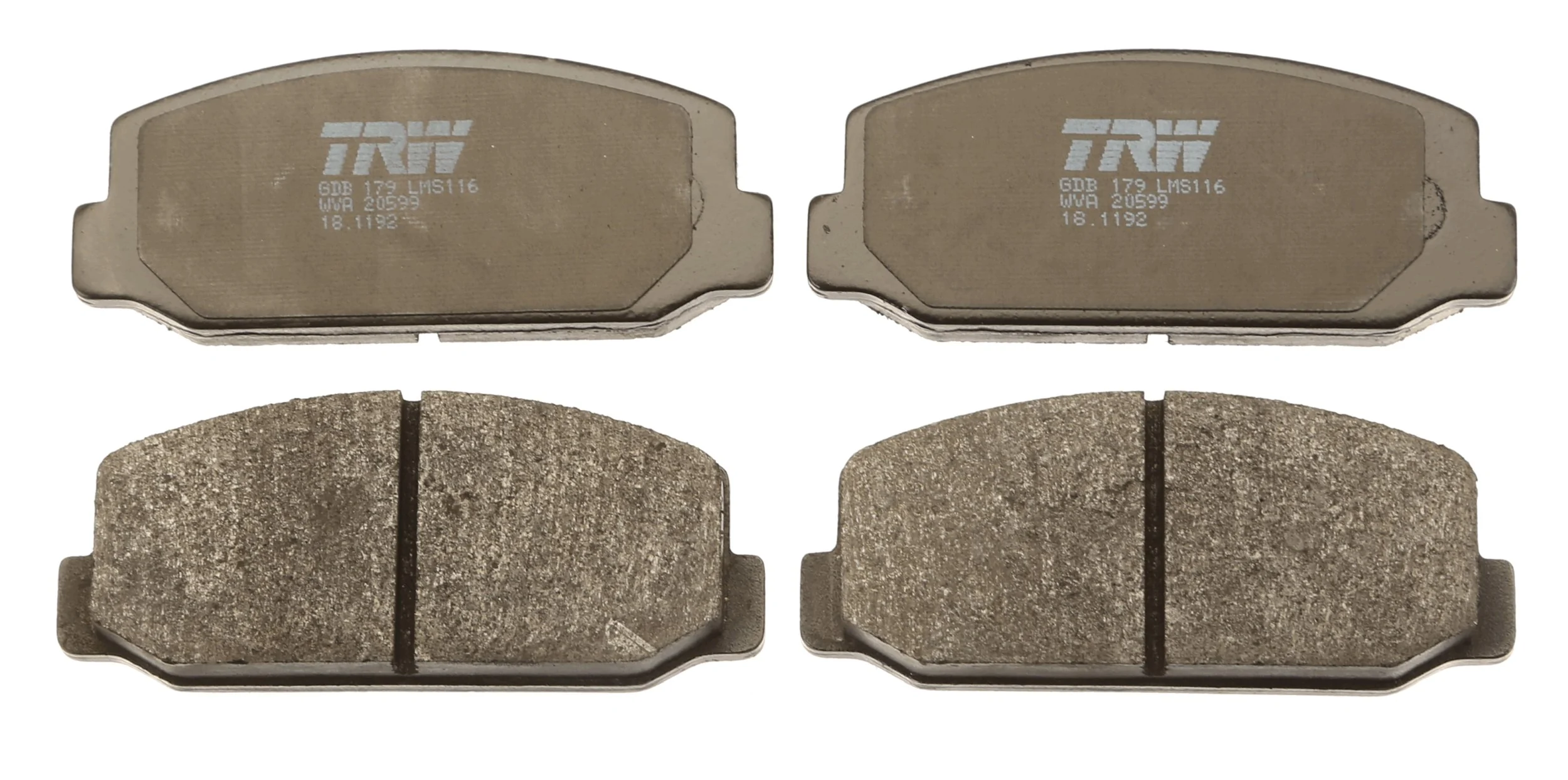 TRW GDB179 Brake Pad Set, disc brake