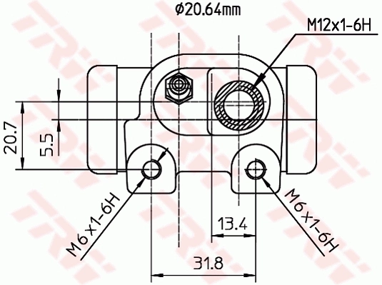TRW BWF126 Wheel Brake Cylinder