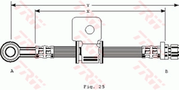 TRW PHD116 Brake Hose