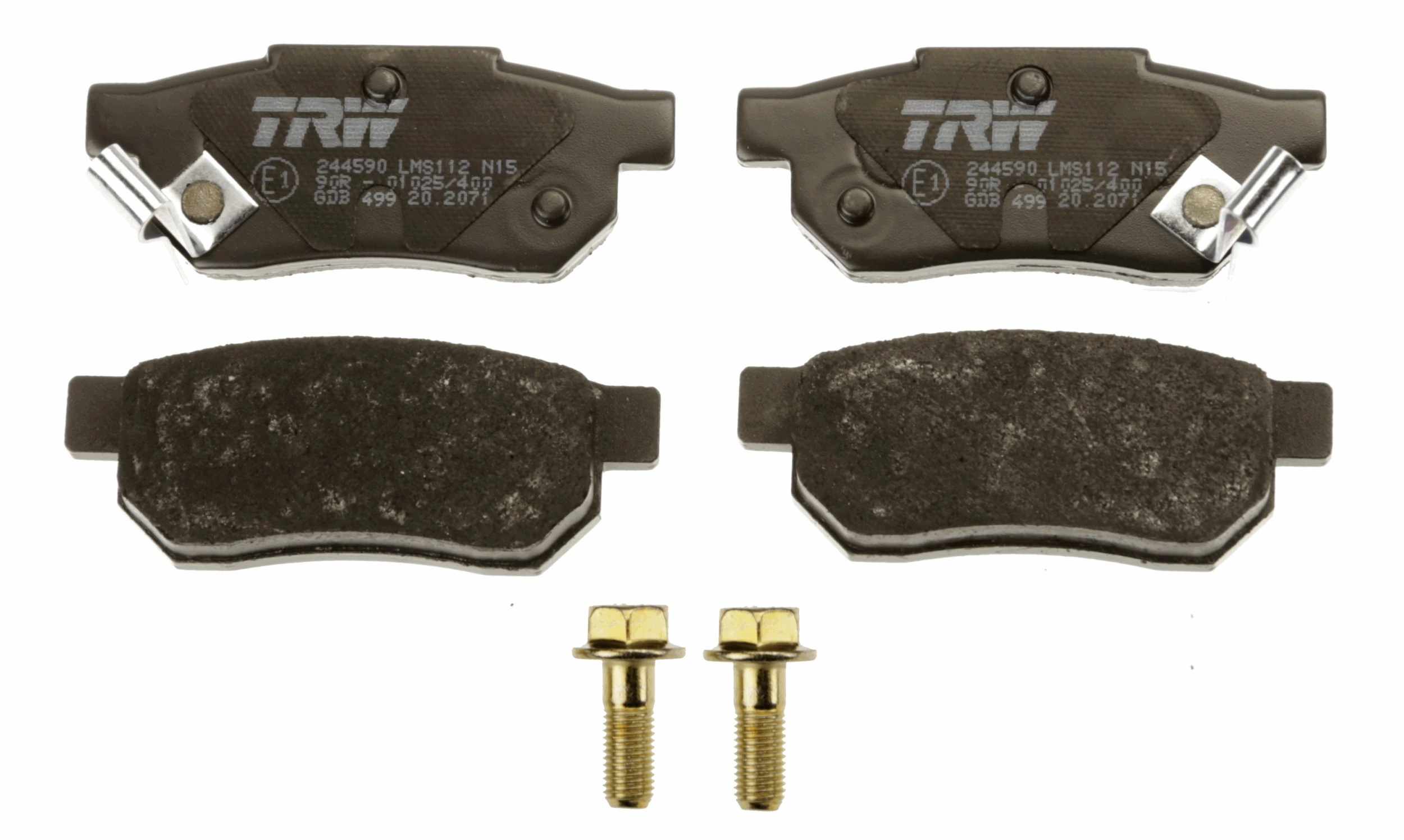 Brake Pad Set, disc brake COTEC GDB499
