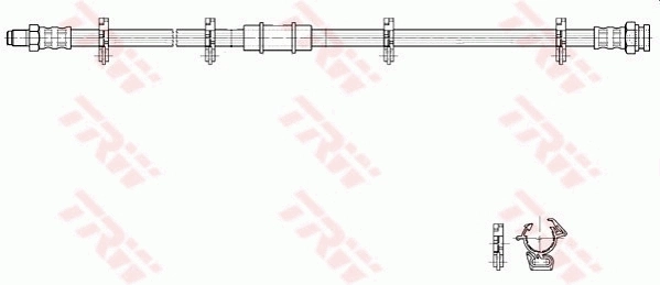TRW PHB192 Brake Hose