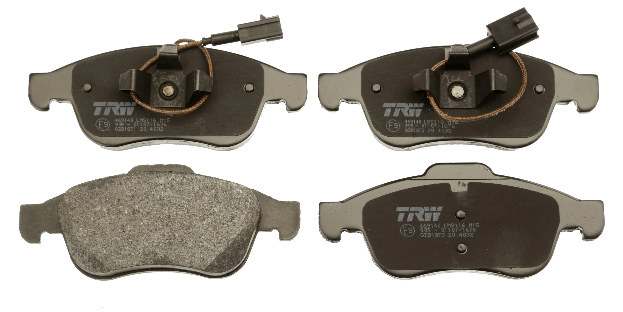 Brake Pad Set, disc brake COTEC GDB1873