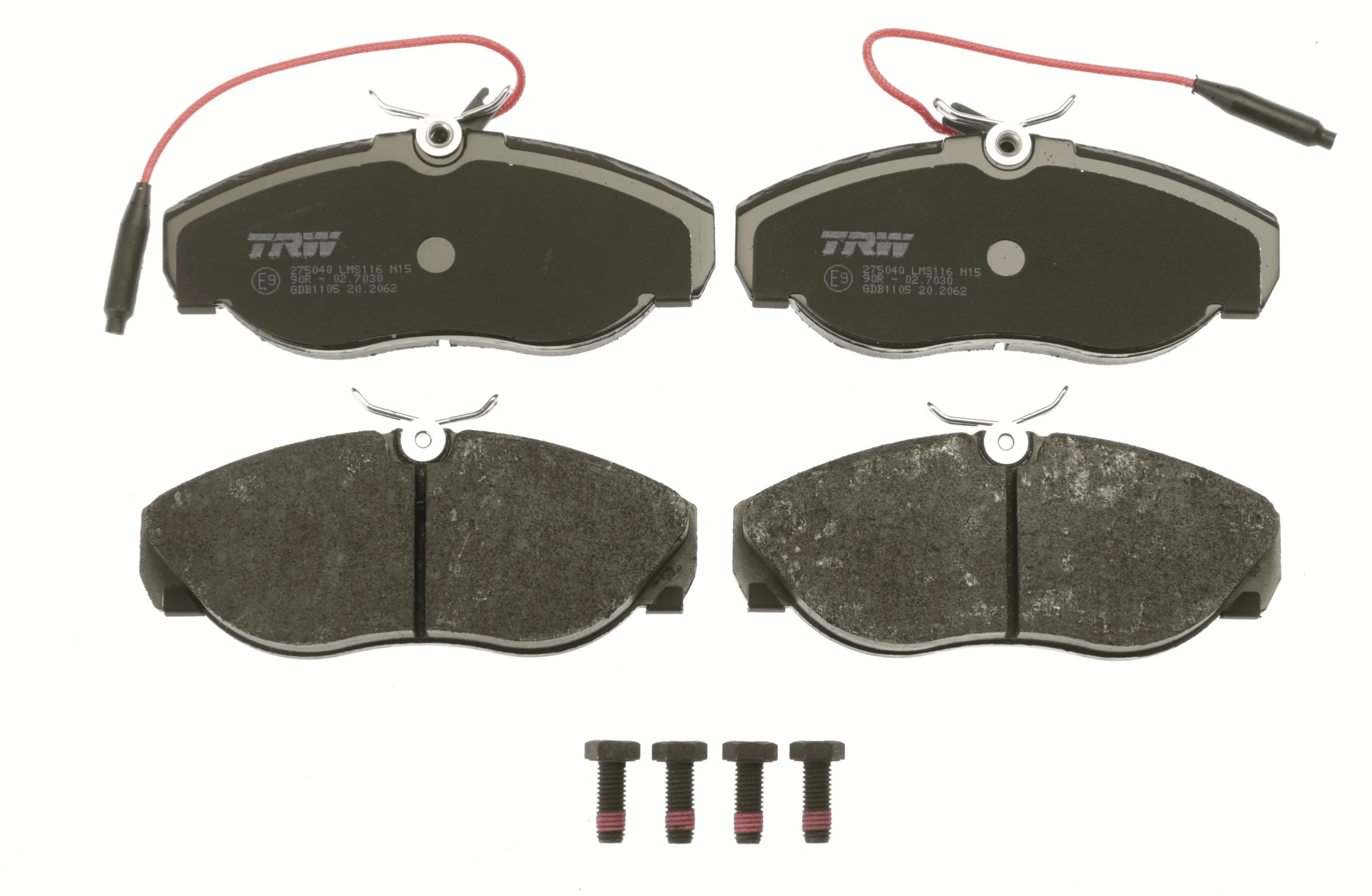 Juego de pastillas de freno COTEC GDB1105