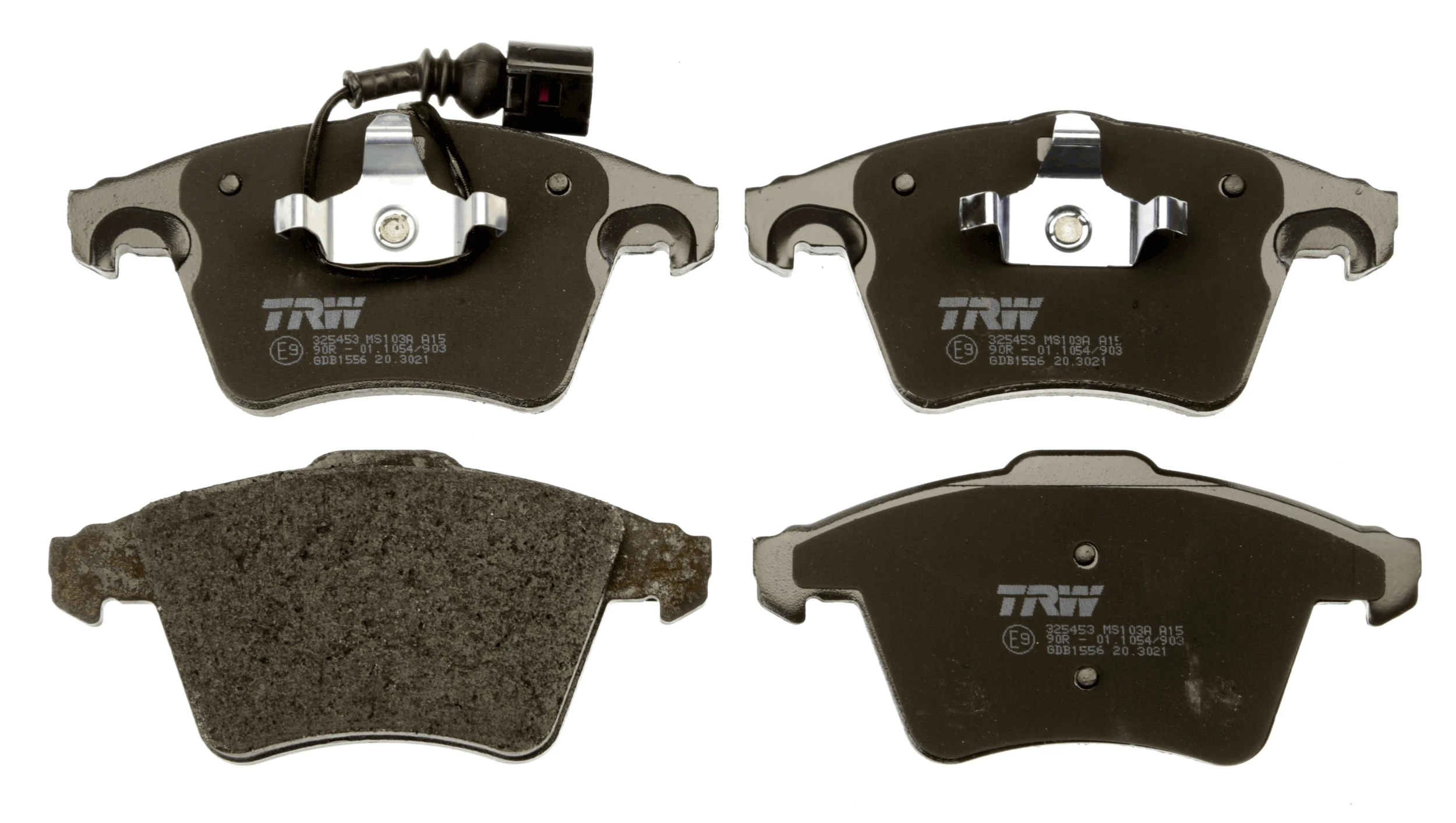 Brake Pad Set, disc brake COTEC GDB1556