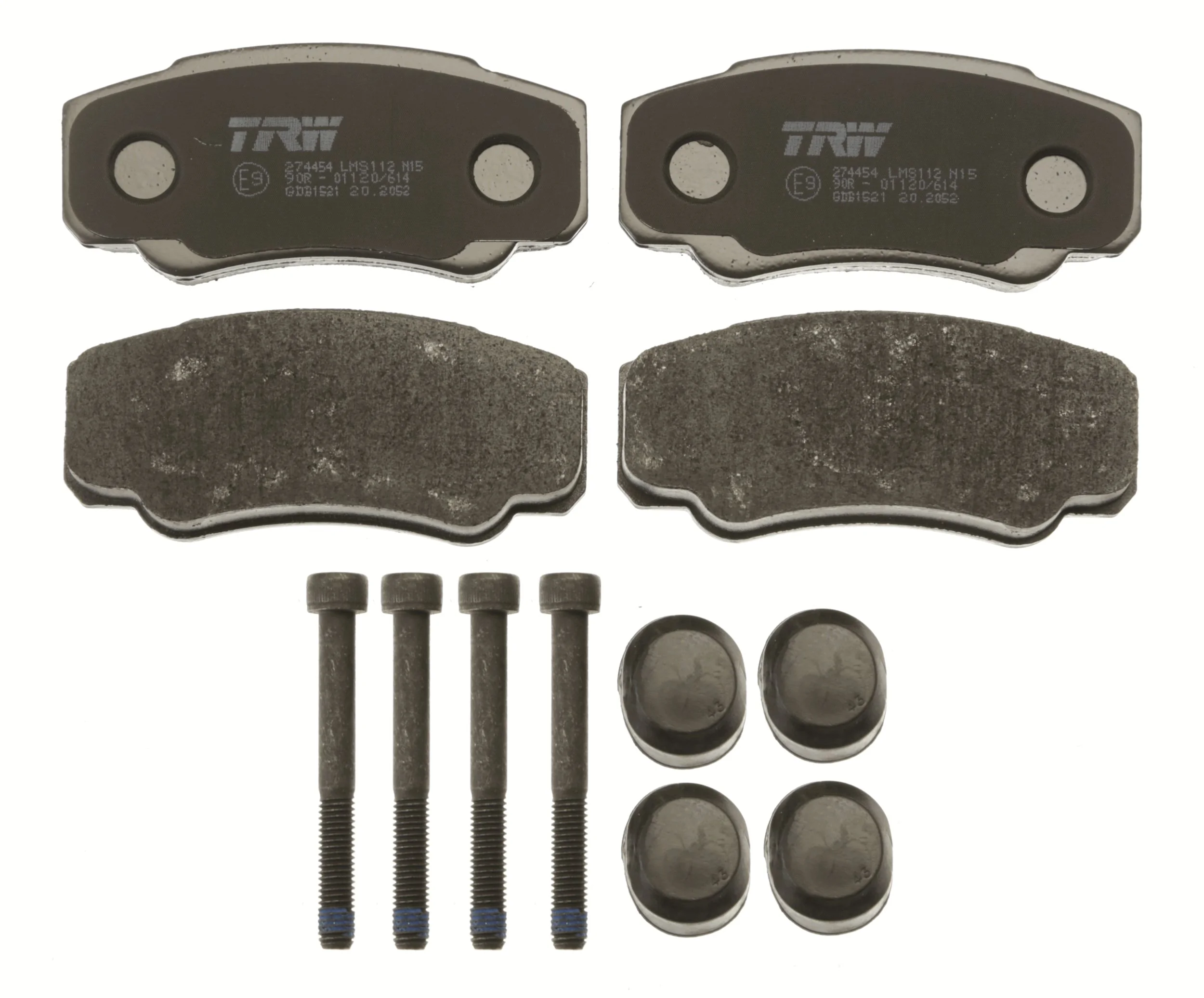 Brake Pad Set, disc brake COTEC GDB1521