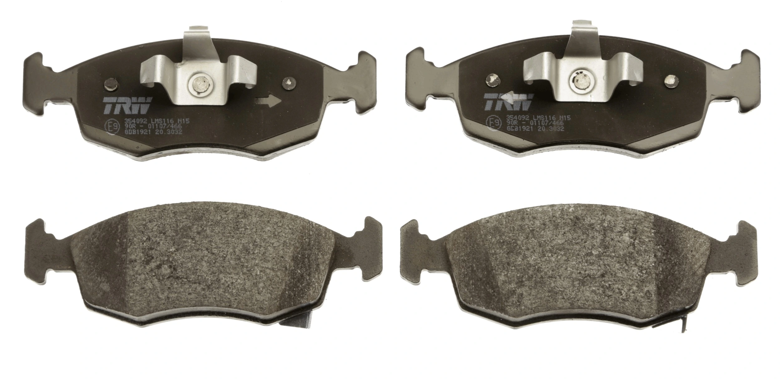 Brake Pad Set, disc brake COTEC GDB1921