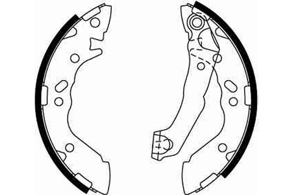 Brake Shoe Set GS8659