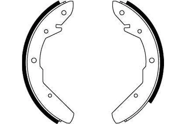 Brake Shoe Set GS8149