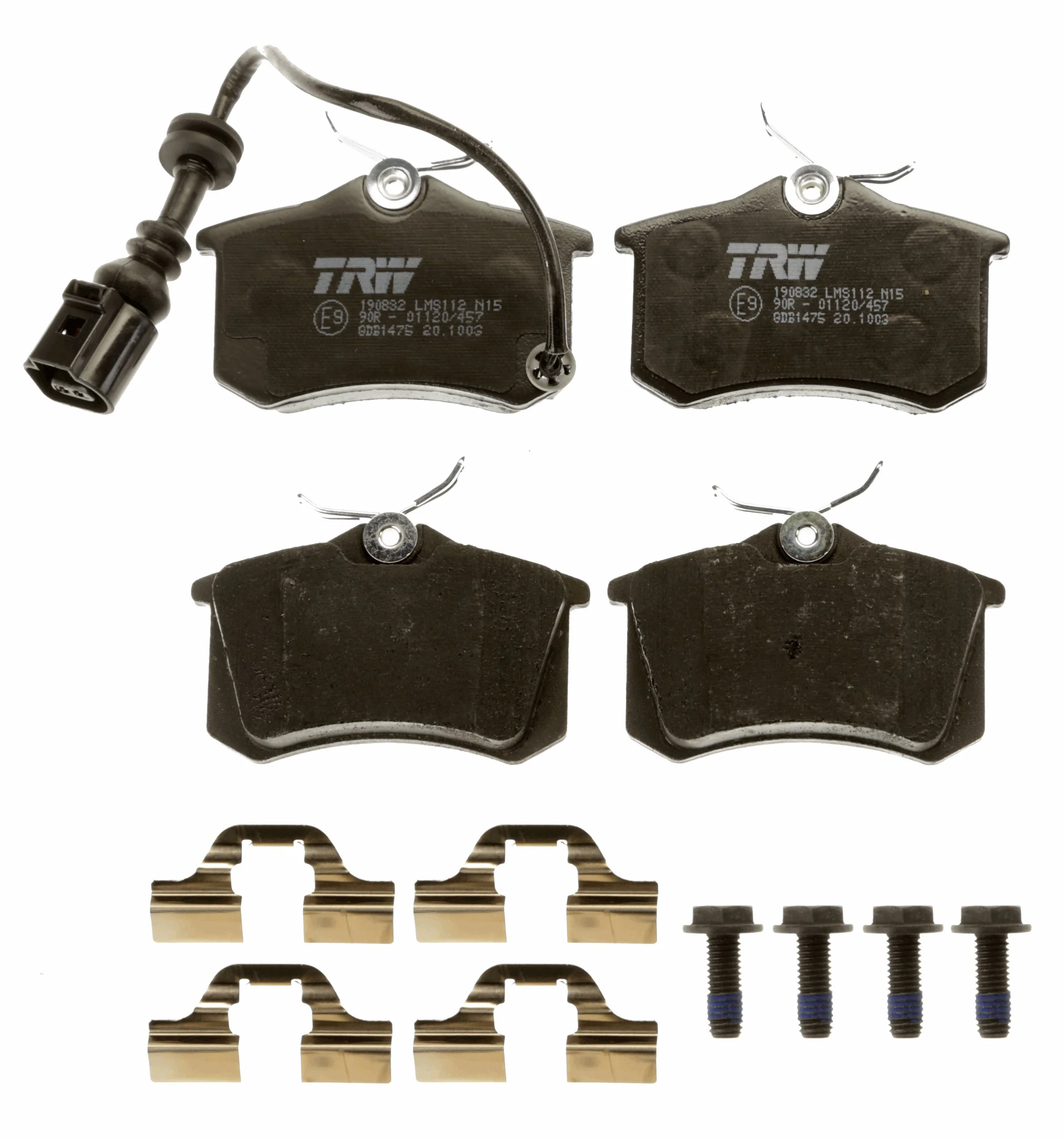Brake Pad Set, disc brake COTEC GDB1475