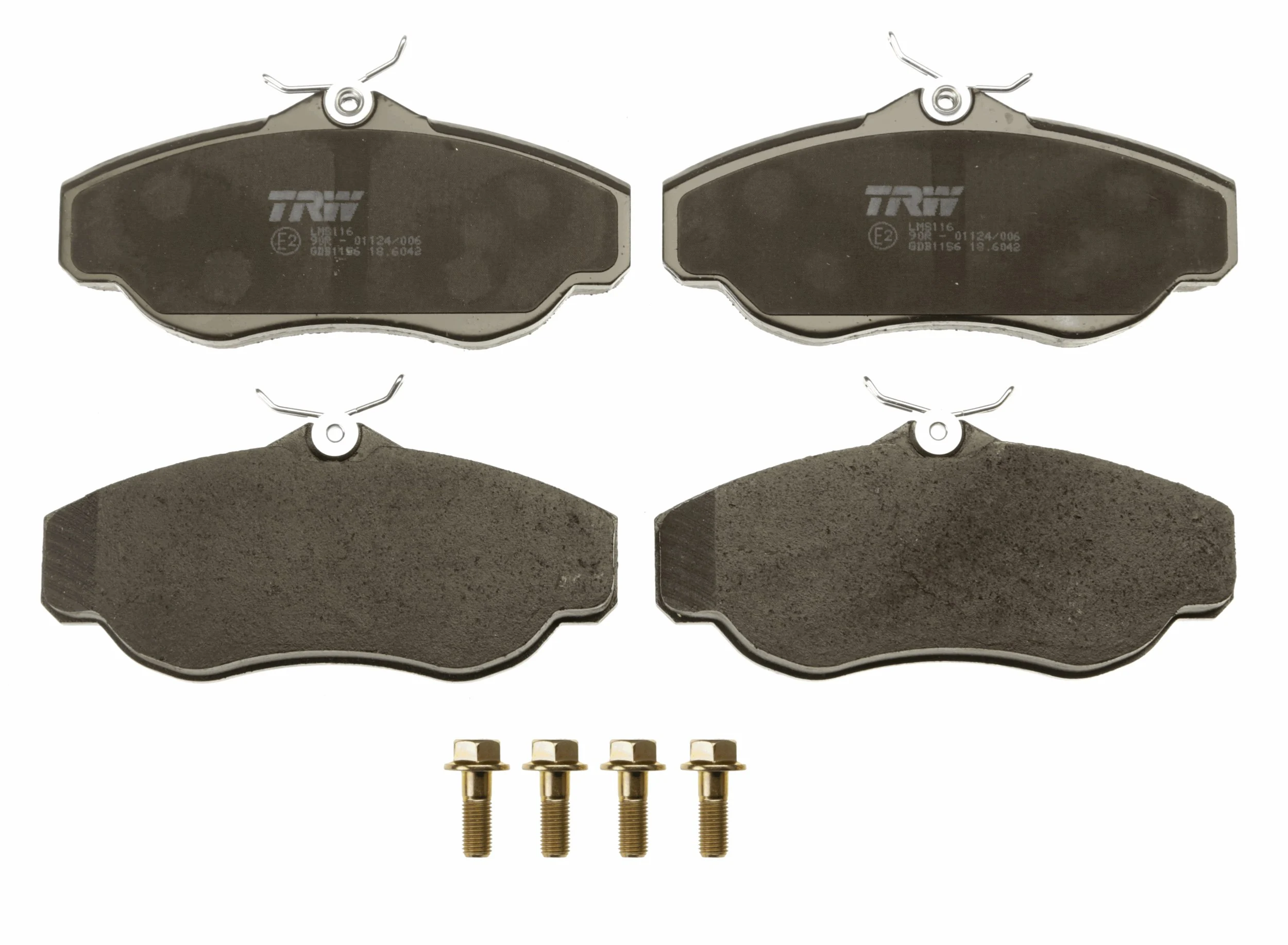 Brake Pad Set, disc brake COTEC GDB1156