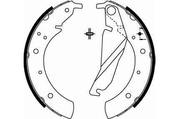 Brake Shoe Set GS8209